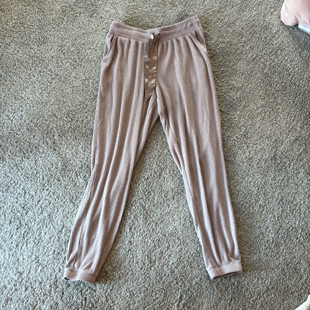 Pink soft lounge pants